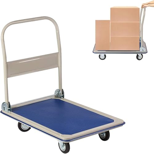 Carretilla plegable de mano resistente para oficina miniatura 3