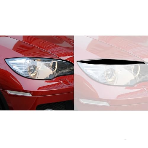 Cache-sourcils de phares pour BMW X6 E71 contre l'aspect vieilli des optiques avant