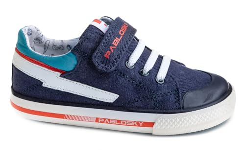 Pablosky Lona 981020, Scarpe da Ginnastica, Blu, 28 EU Larga