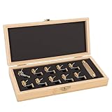 XUMIUZIY Set di Avvolgitori di Precisione in Ottone Kit di Riparazione per Orologi da Polso per la Manutenzione Dell'orologio, con Manovella