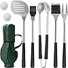 Jishi 8pcs Golf BBQ Grill Accessori...