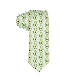 Tie Funny Neckties Cute Avocado Fashion Wide Novelty Neck Ties For Men teen