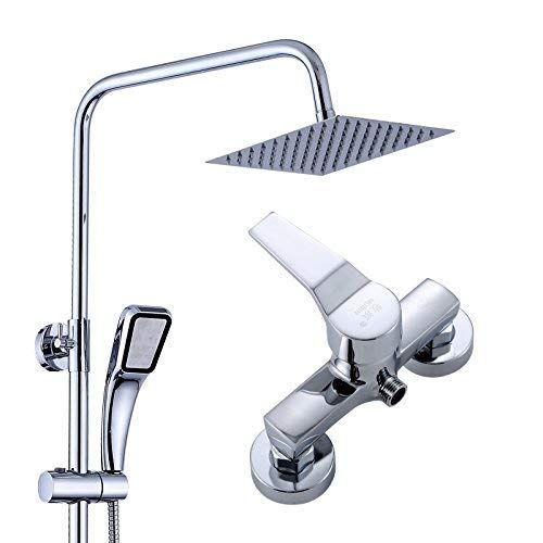 Colonne de douche rétro en cuivre pour salle de bain classique chic