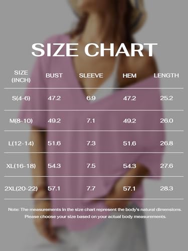 35% Off REORIA Women's Oversized V-Neck T Shirt - Image 7