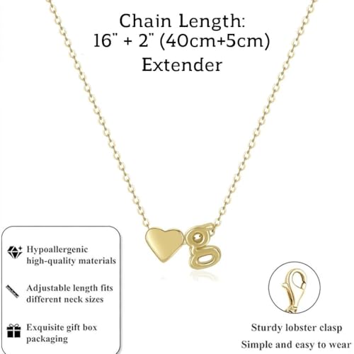 Flower Girl Proposal Gift Initial A-Z Letter Necklace Cute for Little Girls Wedding & Bridal Shower4