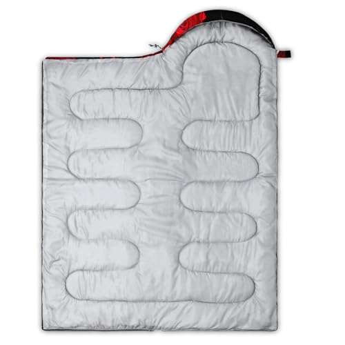 Image of QOOMO Ball Flower Camping Sleeping Bags,3 Season Warm & Cool Weather,Lightweight,Waterproof Sleeping Bags for Adults & Kids,Traveling,and Outdoors,Camping Gear Equipment