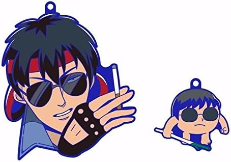 Amazon 銀魂 大川ぶくぶ オシャンティ ラバーマスコット 4 土方 新八 単品 アニメ 萌えグッズ 通販