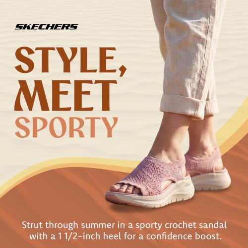 Image of Skechers Women's Arch Fit 2.0 - Flawless Choice | Arch Fit 2.0 Sandal, Yoga Foam Cushioned Footbed, Machine Washable, Stretch Fit, APMA Seal of Acceptance