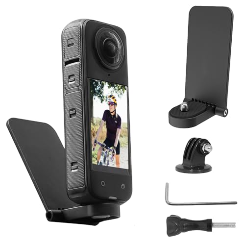 Insta 360 X4 - Soporte de montaje magnético, con tornillo de 1/4, soporte de base de mesa, accesorios de cámara para Insta360 X4 X3 X2 X ACE Pro RS R GO 2 3S, Go Pro Hero 13 12 11 y DJI OSMO Action 5