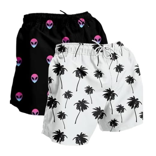 Kit 2 Bermudas Masculina Moda Praia Short Tactel Com Bolsos (BR, Alfa, P, Regular, Gelo e Preto Alien)
