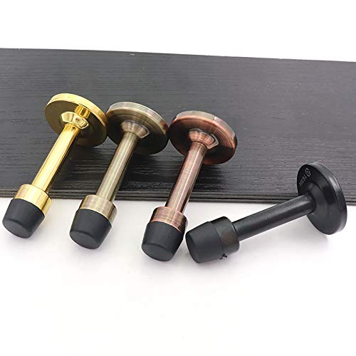 Tope de puerta sin taladro de acero inoxidable para proteger tu baño 3