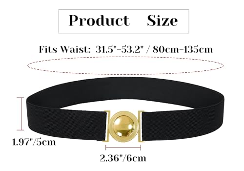 DAZCOS Men's Elastic Adjustable Cosplay Belt2