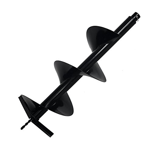 XtremepowerUS 10" Post Hole Digger Replacement Auger Bits Dig Earth Grass Post Fence