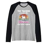 TRX Trainer. Funny Colorful Unicorn Workout Design