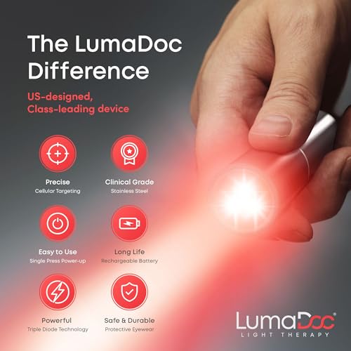 Lumadoc Red Light Therapy Torch thumb #1