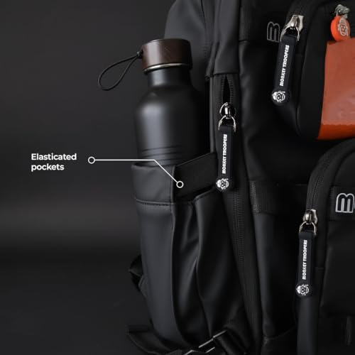 Image of MONKEY TROOPERS Walky Backpack Bag, With Bike-Mountable Skin, 15-Inch Laptop Compartment, Water Resistant, Modifiable Pockets, Touch-Sensitive Navigation Pocket, Travel, Biking, Hiking