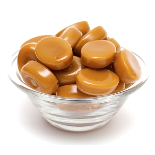 Andy Anand Chocolatier Sugar Free Butter Toffee Hard Candy With Cream Made in Europe Gluten Free, Mouthwatering Experience With Diabetic-friendly, Stevia Sweetened Candy (40 Pcs, 7 Oz) - image 1