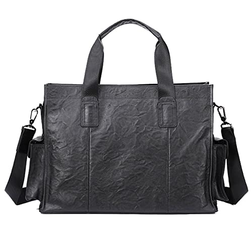 Sac à main homme en cuir véritable de qualité supérieure pour bureau - 6