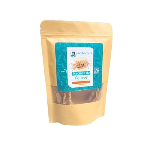 Awasecrets - Équilibre et Bien-être: Lot de 14 Tiges de Vetiver Bio & Gongoli - Racine de Khamaré pour une Fraîcheur Quotidienne, Remède Naturel contre la Sécheresse Vaginale