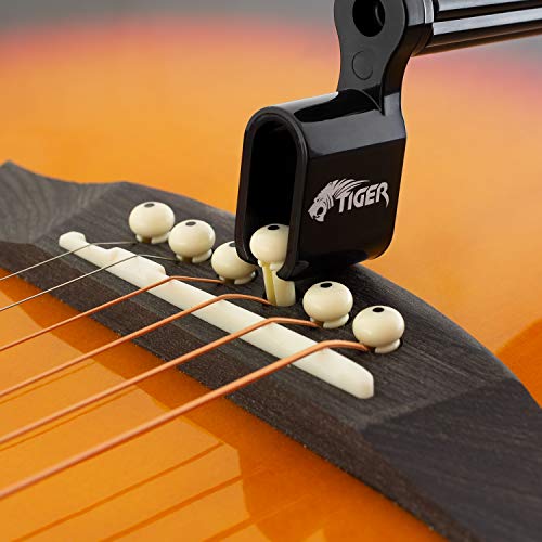 Tiger Jeu de cordes et enrouleur de cordes pour guitare acoustique - Les Beatles, Paul McCartney, John Lennon, RIngo Starr, George Harrison Tiger Jeu de cordes et enrouleur de cordes pour guitare acoustique – Image 7