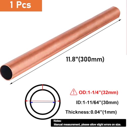 Tubo de cobre de 1 pulgada para agua 20 Imagen adicional