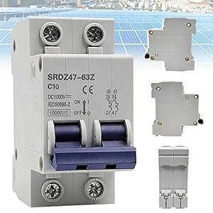 Munloo DZ47-63Z 10A DC Leitungsschutzschalter 2P