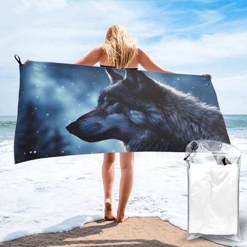 Serviette de camping compacte et douce idéale pour la randonnée