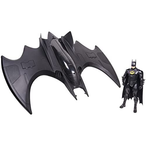 dc comics, Figura de acción de Batman de 10 cm y The Flash Batwing | Juguetes coleccionables de la...
