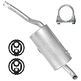 Die Schalldämpfer werden mit Glasfaser gedämpft - das ist eine dauerhafte Lösung - Glasfaser sind gegen Wirkung der Abgasen widerstandsfähig, das Motorgeräusch bleibt wie beim Originalschalldämpfer erhalten