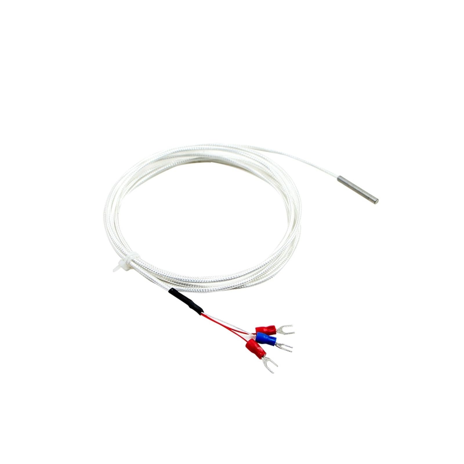 REX-C100 regulator temperatury PID, wejście PT100, wyjście SSR, przekaźnik 40DA , grzejnik aluminiowy i kabel 1 m szt(Set 4 PT100)
