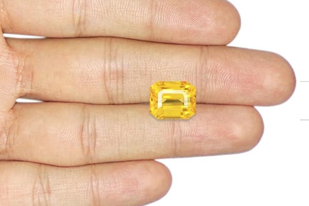 Image of USPTO Collection of Premium Quality Real Emerald Panna Yellow Sapphire Ruby Manik Blue Sapphire Neelam Pukhraj Stone Original Certified IGL Lab Tested Natural Green Hara Blue Yellow Pila Lal Red Nag