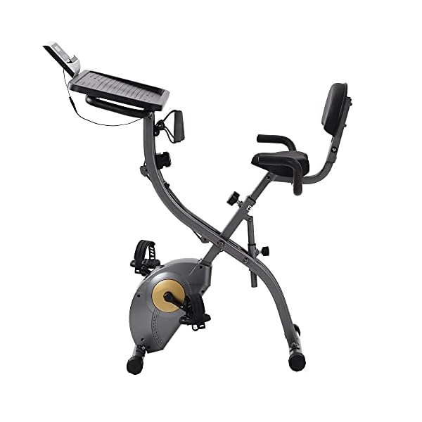 Stationary Bikes For Home Exercise Bike for Home Gym With LCD Screen Displays Support up to 330 lbs 8 Levels Adjustable…