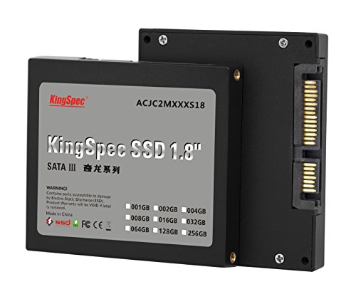 KingSpec 128GB 1.8-inch SATA III 6Gbps SSD Solid State Disk - Detailed View