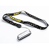 EAST TOP ハーモニカブルースハーモニカ、8穴ハーモニカC調，小型携帯ハーモニカ、大人、初心者、子供、学生、学習や練習のプレゼントに適しています，シルバーホワイト