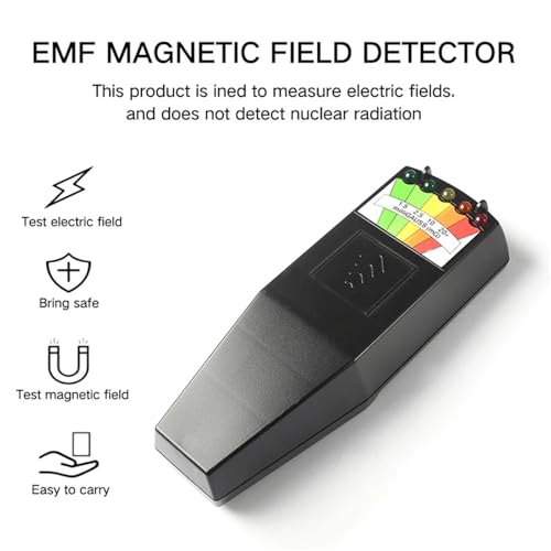Detector EMF portátil medidor de campo electromagnético miniatura 4