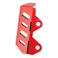 Modeer Für Tenere700 Rally XTZ690 XTZ700 T7 2019-2022 Motorradzubehör CNC Hinterradbremszylinder Schutzabdeckung Schutzfolie XTZ 690 Tenere 700 T 7 (Rot-1)