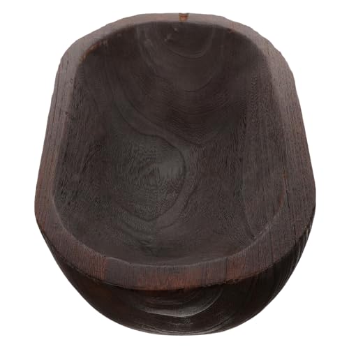 Alipis Cuenco Decorativo De Madera Cuenco para Centro De Mesa para Decoración De Hogar Color para Hacer Velas Adorno para Mesa