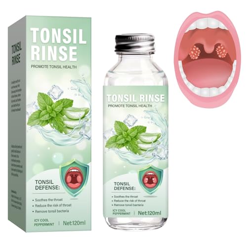 Tonsil Stone Remover Mouthwash - Alcohol-Free Oral Rinse to Soothe Tonsils and Combat Bad Breath 4 Fl Oz