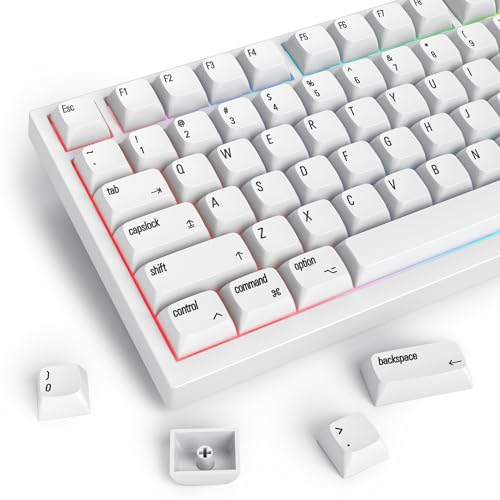 Teclas SOLIDEE Blancas PBT XDA para Renovar tu Teclado Mecánico Cherry