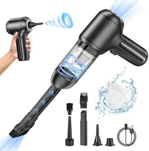 Journeyside Aspirateur à Main, 12000PA Aspirateur à Main sans Fil...