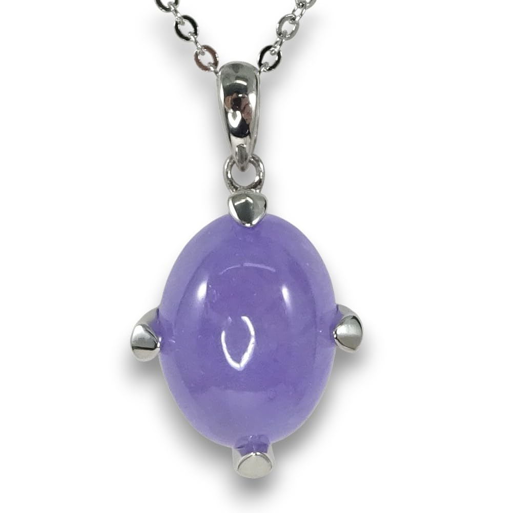 あなたと私超大粒ラベンダー翡翠