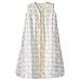 HALO 100% Cotton Muslin Sleepsack Wearable Blanket, Giraffe Plaid, Medium