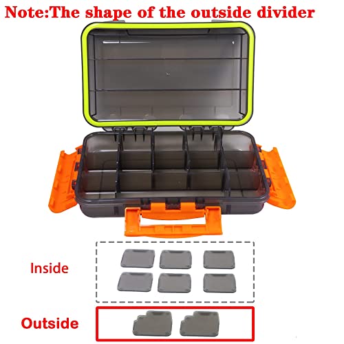 Blisswill Fishing Tackle Backpack With Two 3600 Fishing Tackle Boxes #TOP1