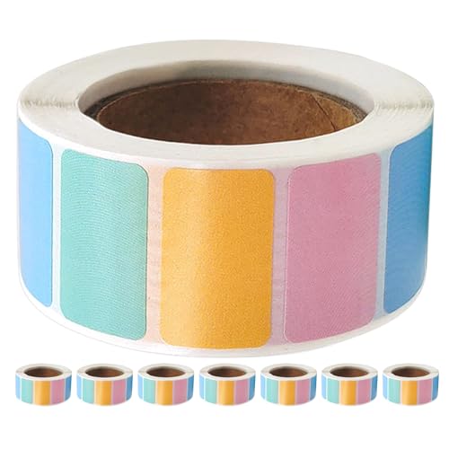 Étiquettes adhésives colorées NUOBESTY amovibles pour un inventaire rapide