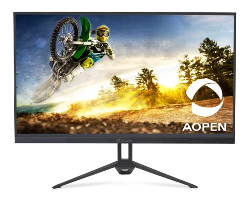AOPEN by Acer 24KG3Y Hbi 23.8” Full HD (1920 x 1080) Ultra-Thin Gaming and Work Monitor with AMD...
