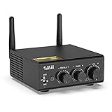 Bluetooth 5.0 Stereo Audio Amplifier 100Wx2 TPA3116D2, Mini 2.0/ 2.1 Channel Long Range Receiver,...