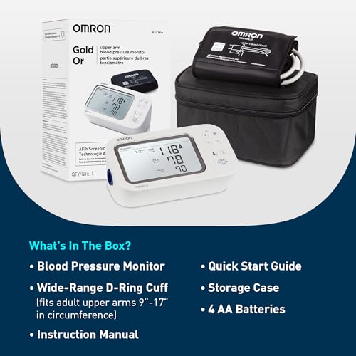 OMRON Gold Blood Pressure Monitor & Upper Arm Blood Pressure Cuff | For Home Use - #1 Doctor & Pharmacist Recommended Brand - Clinically Validated - AFib Detection - Connect App - image 6