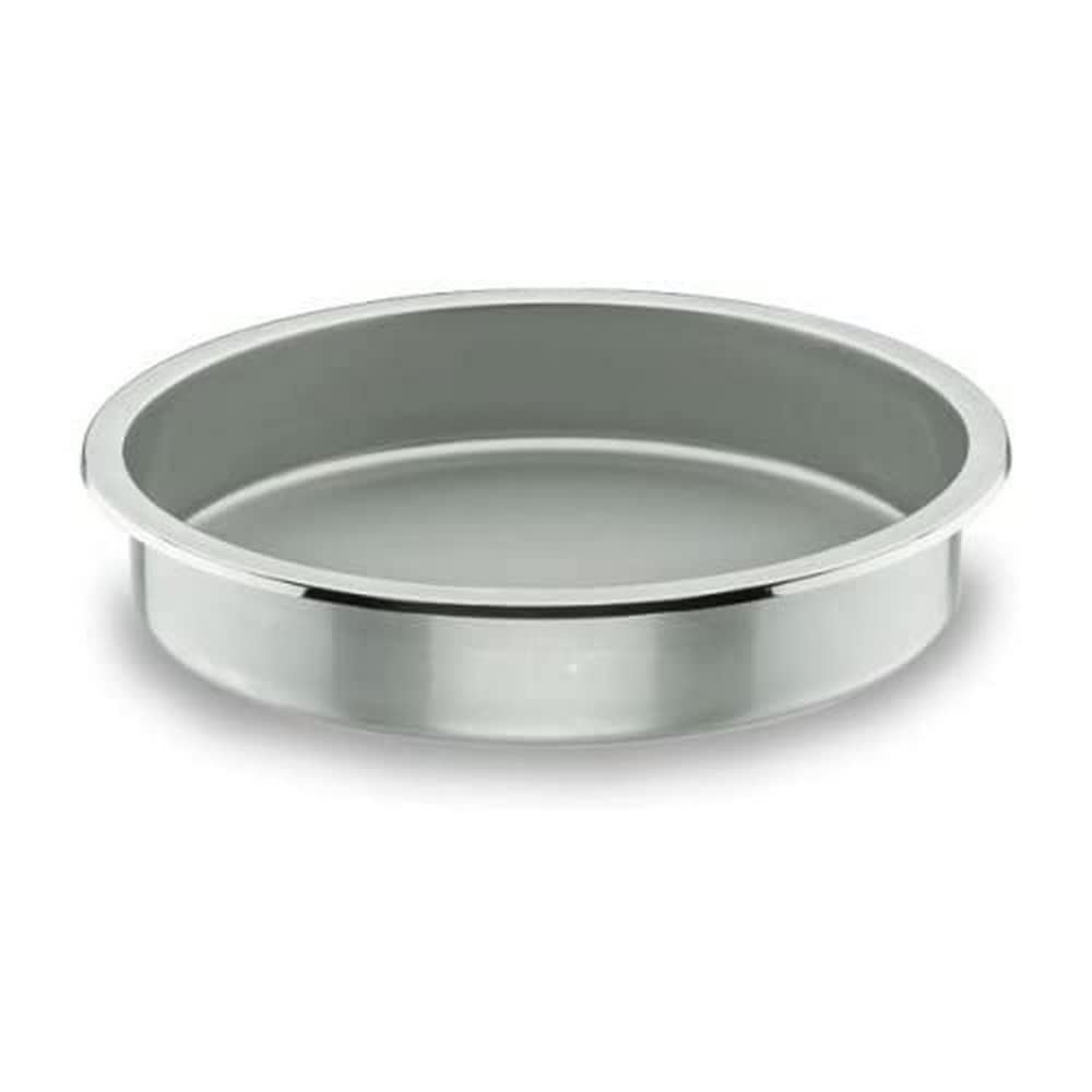 Lacor 69019 - Fuente Chafing Dish Redondo 35x7cm - Hogar y Hostelería | Para servir y presentar en mesa; diseñado para acompañarte en tus preparaciones diarias con comodidad y buen resultado