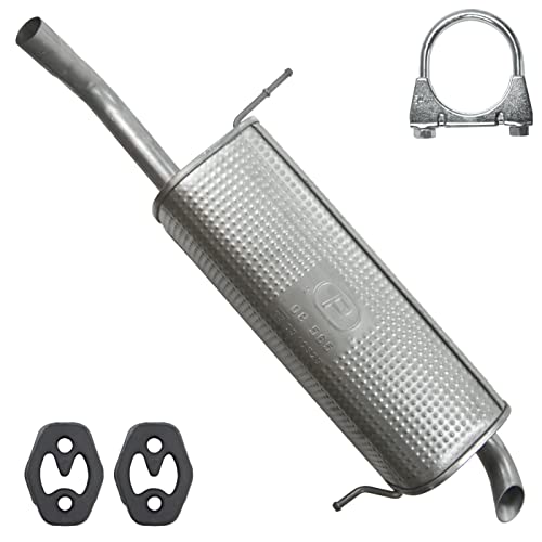 POLMOstrow Auspuff Endtopf für Ford Fiesta 6 VI MK6 1.25 1.4 Fließheck 2008-11.2012