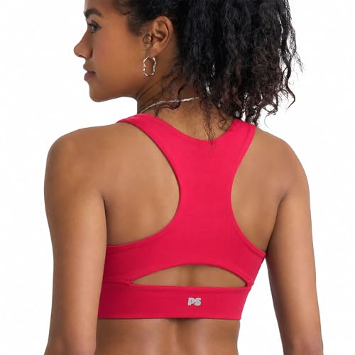 Image of POPSUGAR Sports Bras for Women - Y Back, High Neck, Strappy & Long Line Padded Racerback Bra Workout Yoga Top Racer Back Bra